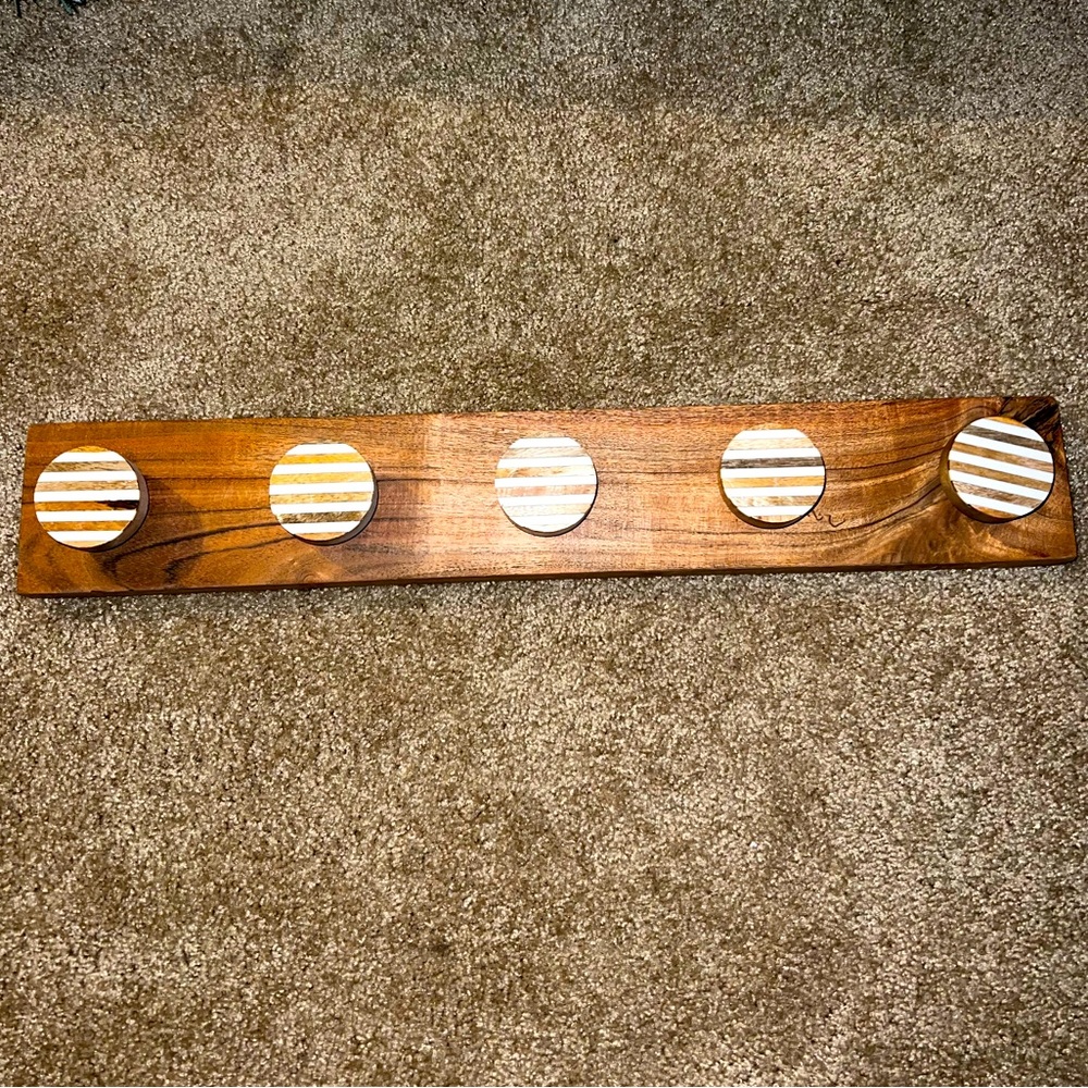 Boho coat rack